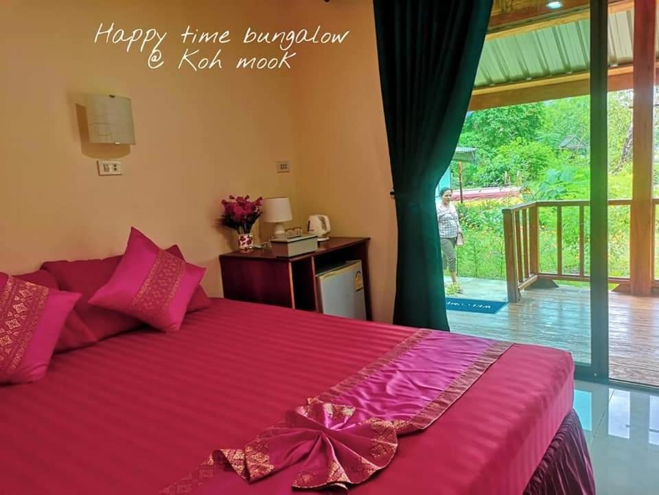Kohmook Happy Time Bungalow Ko Mook Exteriér fotografie